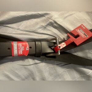 Dickies Black Leather Belt 50-52